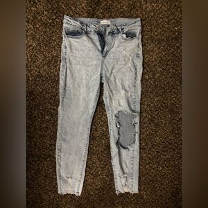 Cello Distressed Skinny Jeans